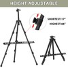 PUJIANG Art Easel Stand for Sign and Painting - Metal
