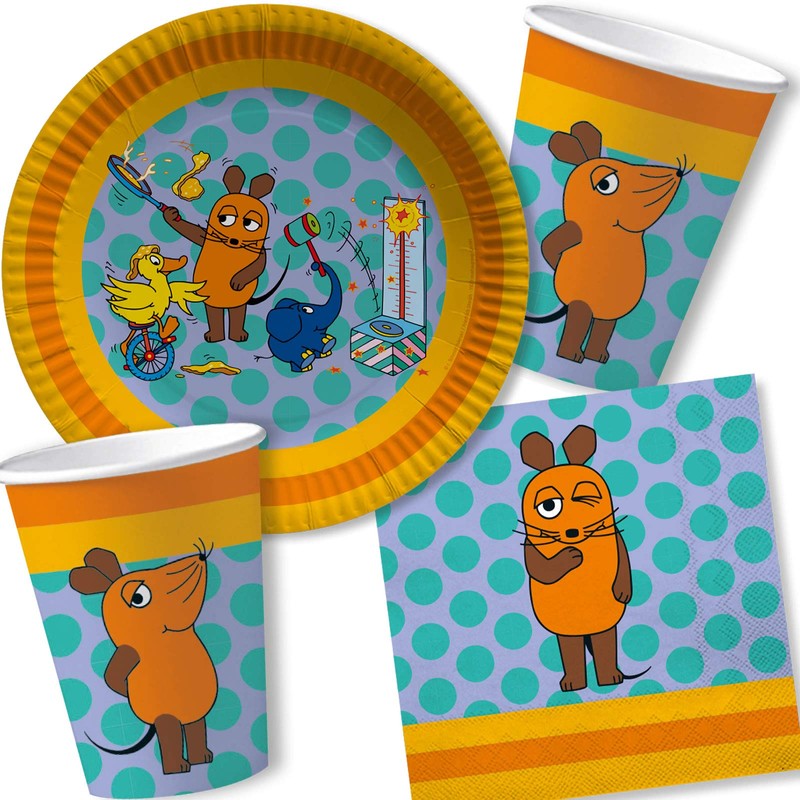 DH-Konzept The Mouse Napkins Pack of 20 // Children's Birthday