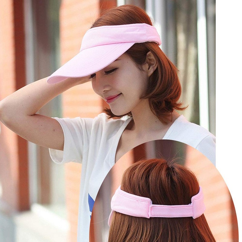 GZQIRUN Sun Visor, Sweat Absorbent, Quick Drying, Antibacterial, Odor Resistant,
