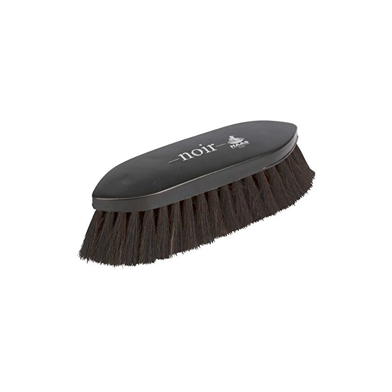 Kerbl 328272 Noir Horsehair Fur Brush, Original Haas