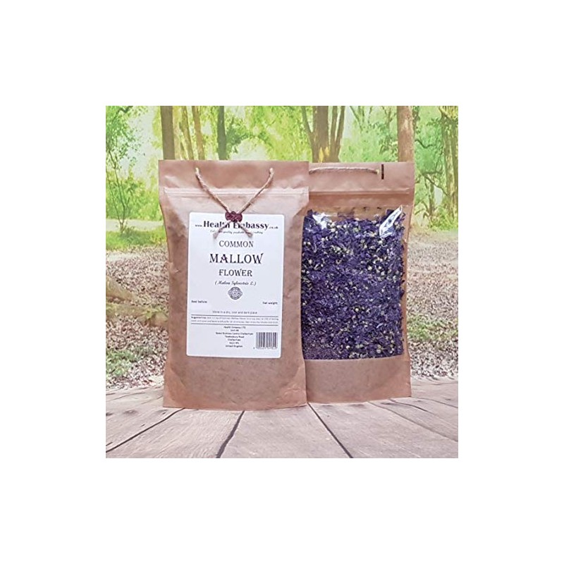 Health Embassy Common Mallow Flower Tea | Malva Sylvestris L