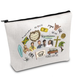 FOTAP OBX Pogue Outer Banks Inspire Makeup Bag Pogues For Life Gift Pogue Adventure Gift Outer Fan Survival Kit (OBX BAG)
