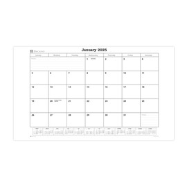2025 Dacasso Monthly Calendar Refill, 28.75" x 16.75", White (S2004 / S2004-O)
