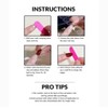 Gloss & Go 24 Reusable Artificial Fake Nail Set| Peach