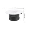 Gadpiparty Round Air Vent Grille Cover Soffit Outlet Vent Accessory