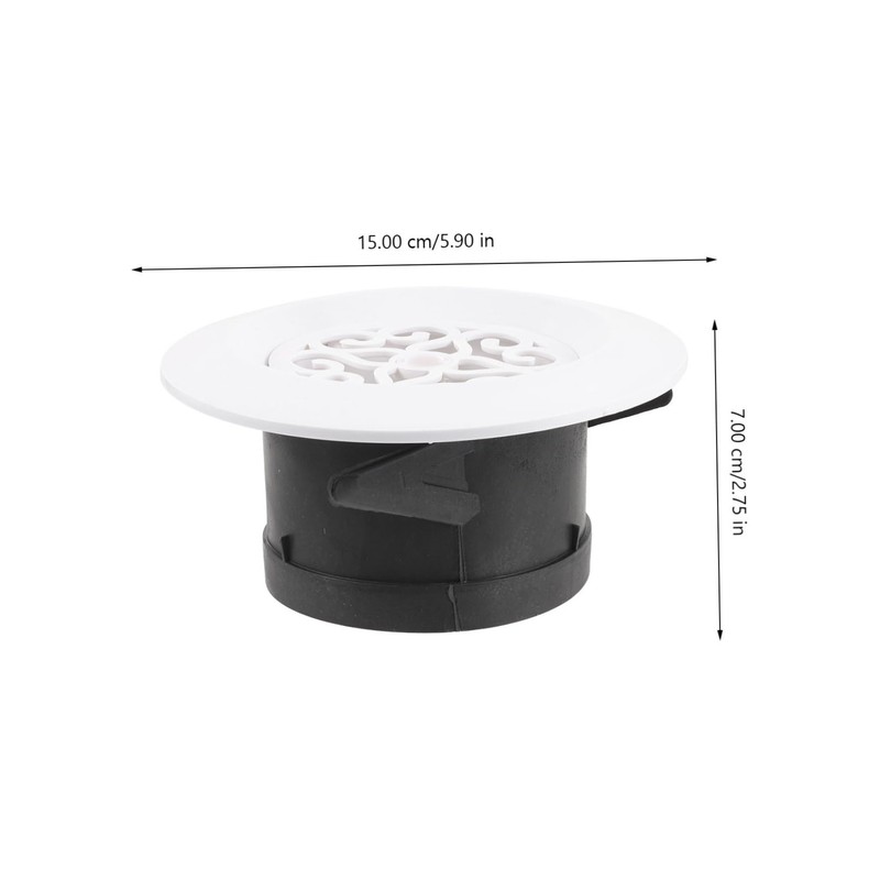 Gadpiparty Round Air Vent Grille Cover Soffit Outlet Vent Accessory