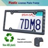 BGGTMO American Flag License Plate Frames- Patriotic USA Stars and