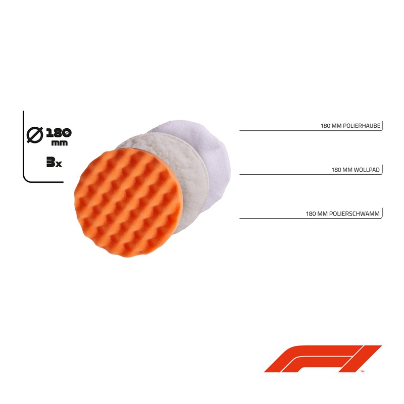 Formula 1 Polishing Machine Accessories for Formula 1 Polishing Machines