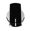4x Oven Hob Knob Switch Silver Black Compatible With Belling