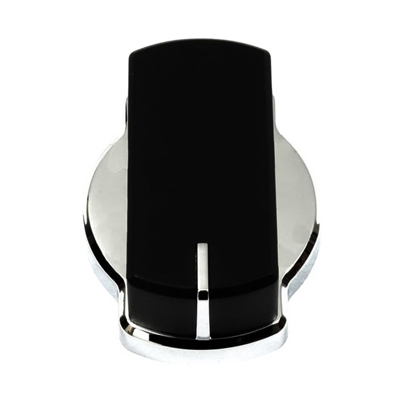 4x Oven Hob Knob Switch Silver Black Compatible With Belling