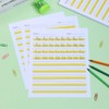 Write Beginner Paper Level 1 Yellow Highlighted Writing Paper with