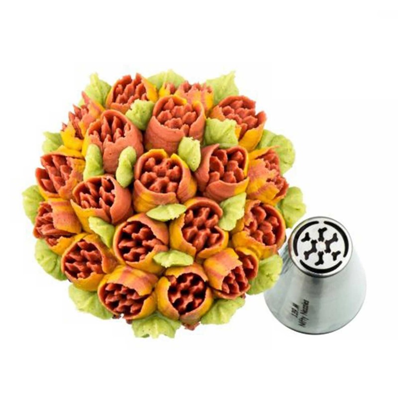 Nifty Nozzles Mini Russian 13 pc Piping Tip Set, Sugar