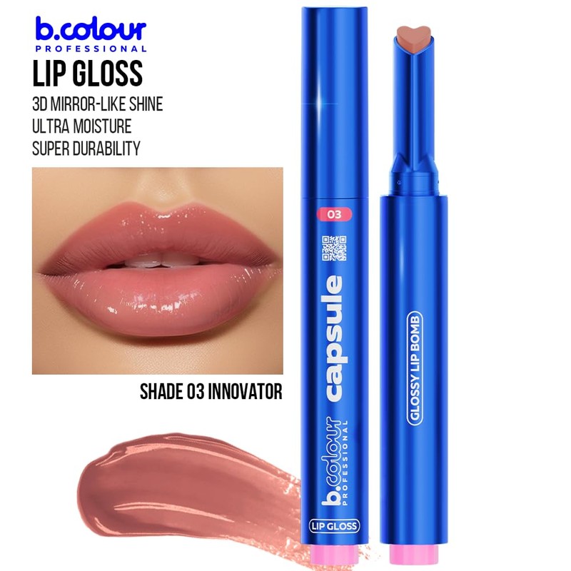 Automatic Lip Gloss / 03 Innovator, Pro Capsule, BC, 7Days,