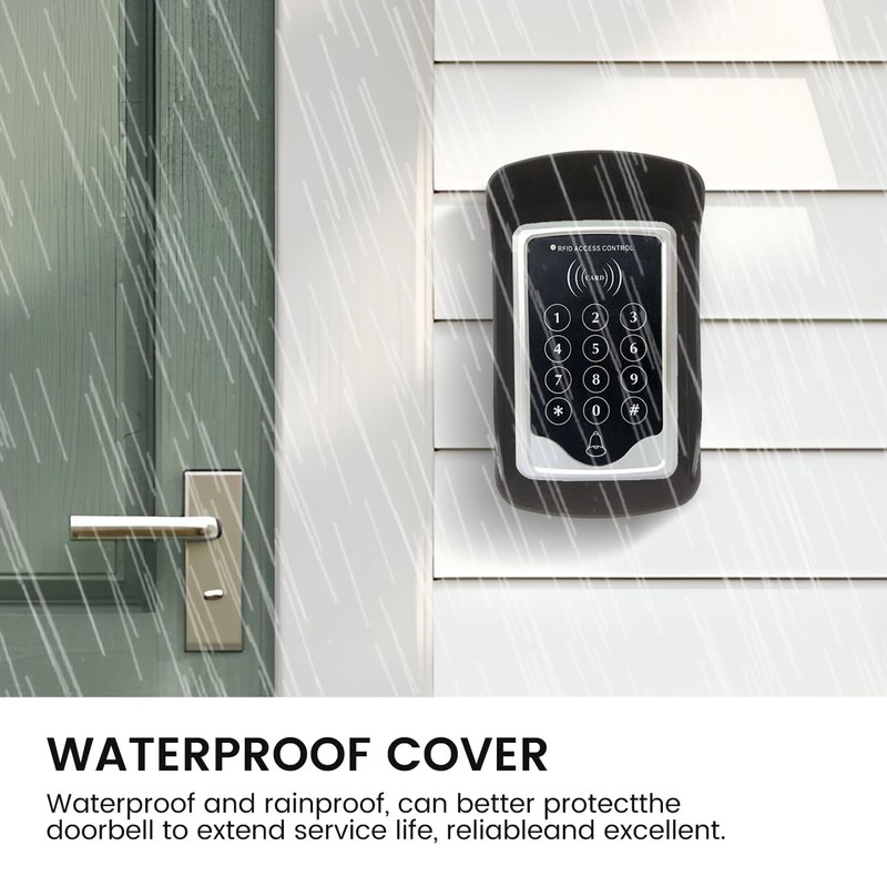 YJNBEST Waterproof Rain Cover for RFID Access Control Keypad Fingerprint