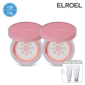 L.O.L. 기본 피치 핑크 톤업 팡팡 선쿠션 15g 본품 2개+크레마 핸드크림 Basic Peach Pink Tone-Up PpangPang Sun Cushion 15g 2 Pieces + Crema Hand Cream