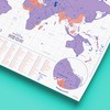 Luckies Scratch Map - Scratch Off World Map - World