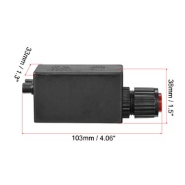 sourcing map Spark Generator 1 Outlet Oven/Heater Ignitor Push Button Igniter, Electronic Ignition Module Replacement