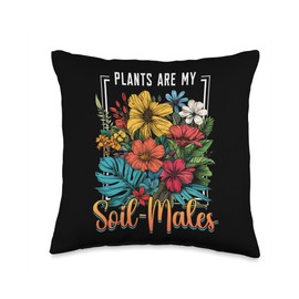 Ethnobotany Plants Soil-Mates Plant Genetics Ethnobotanist Throw Pillow