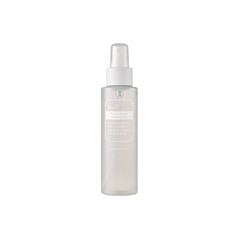 DearKlairs Ampule Fundamental Mist 4.22 Fl Oz, todos los tipos