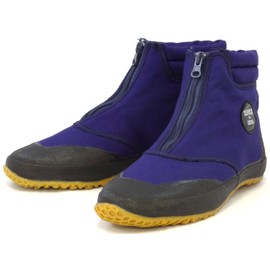 Rikioh TVCII ZB Work Shoes Tabic II Zipper Navy Blue, navy