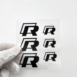 Brake Caliper Sticker [Provide Dozens of Patterns for You to Choose] Black