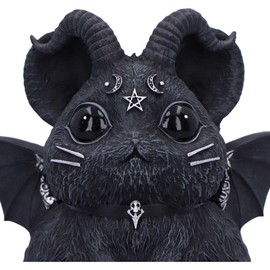 Nemesis Now Marchillias Cult Cutie Chinchilla Figurine Resin Black Cast from the Finest Resin Expertly Hand Painted