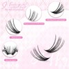 FADLASH DIY Lash Extensions Kit, 40D 0.07 D Curl Lash