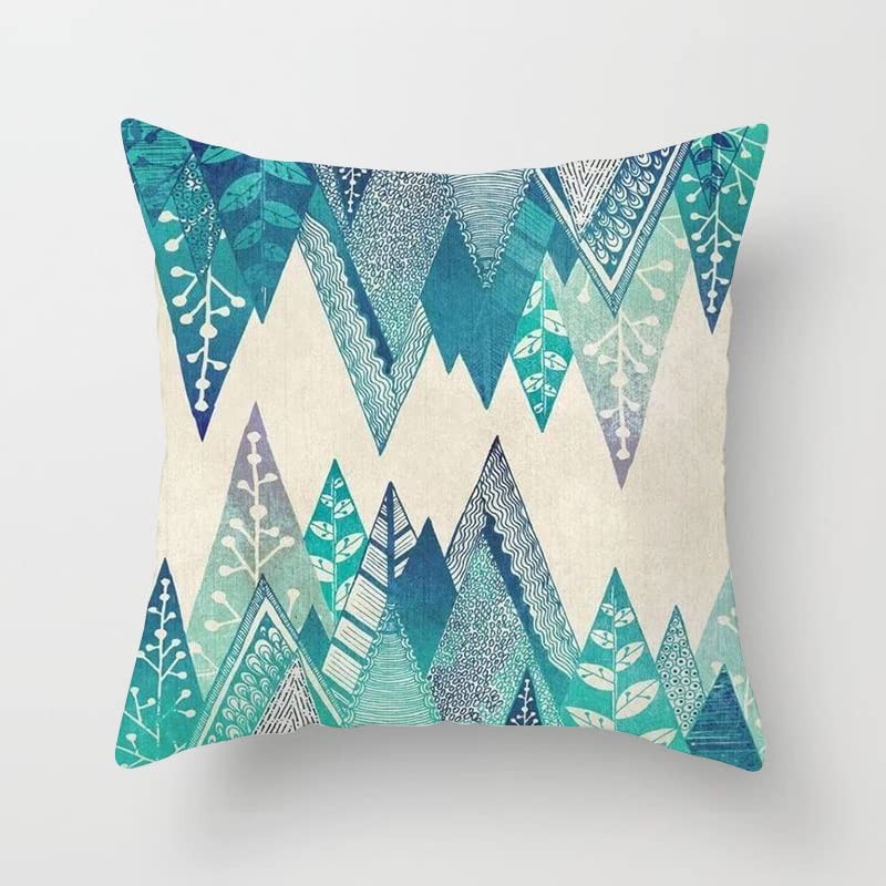 Set of 4 Luxton Boho Mandala Cushion Covers for Home