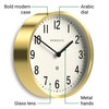 NEWGATE® Master Edwards Wall Clock | Mid Century Style Clock