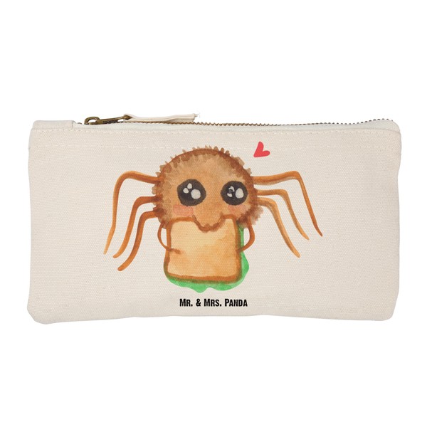 Mr. & Mrs. Panda Spider Agathe Sandwich Makeup Bag, White,