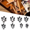 8pcs Leather Shape Punch Cutter Mold High Carbon Steel Hollow