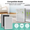 4 Pack MA 25 Replacement Filter Compatible with MA-25 Air