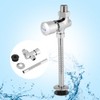 Urinal Flush Valve, Heavy Duty Polished Chrome Toilet Urinal Flush