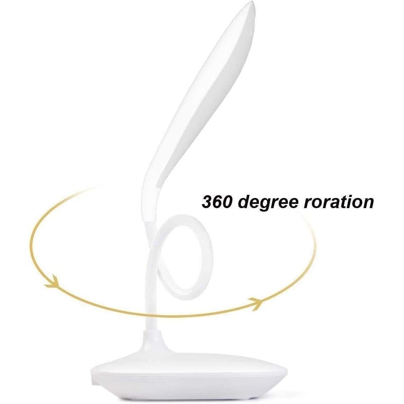 True Face Desk Lamp USB Portable Reading Light Table Lamp