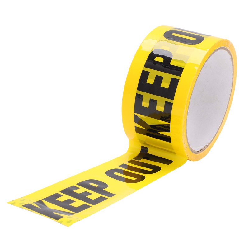 Ahvqevn KEEP OUT Barricade Tape, 65.6 ft (25 m), For