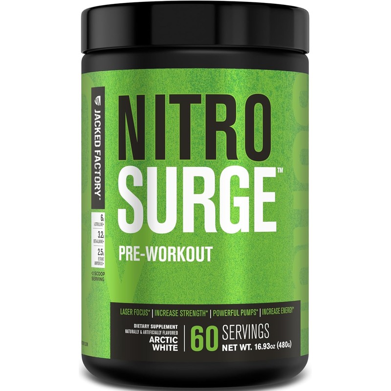 Jacked Factory Suplemento Pre-entrenamiento Nitrosurge Energ a Ilimitada