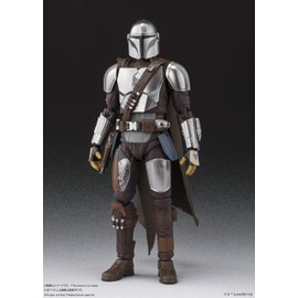S.H. Figuarts Star Wars The Mandalorian (Vescar Armor) (Star Wars: The Mandalorian), Approx. 5.9 inches (150 mm), ABS & PVC & Cloth Pre-painted Action Figure