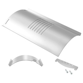 Grillflame Pro 820 Flame Broiler Kit Replacement Parts for Pit Boss PB820D Pro 820 PB820PS1 PB820FB 820PS1 Flame Broiler Plate with Slide Cover Sear Plate Heat Deflector Grill Parts Smoker Accessories