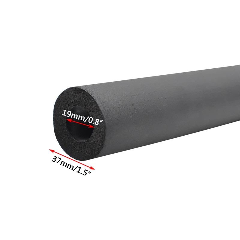 GKYZBB 2 pcs City Pipe Insulation Foam Tube 6ft Length