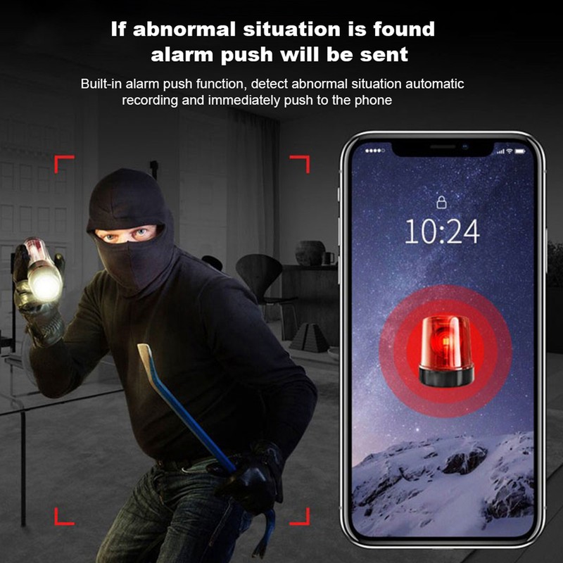 145° Wireless Camera 1080P IP 2 Way Intercom Phone Remote