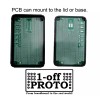 1-off PROTO Project Box & Circuit Board Kit ABS Plastic