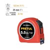 Pretul PRO-55MEB-R, Flexómetro rojo 5.5 m cinta 25 mm, cubierta