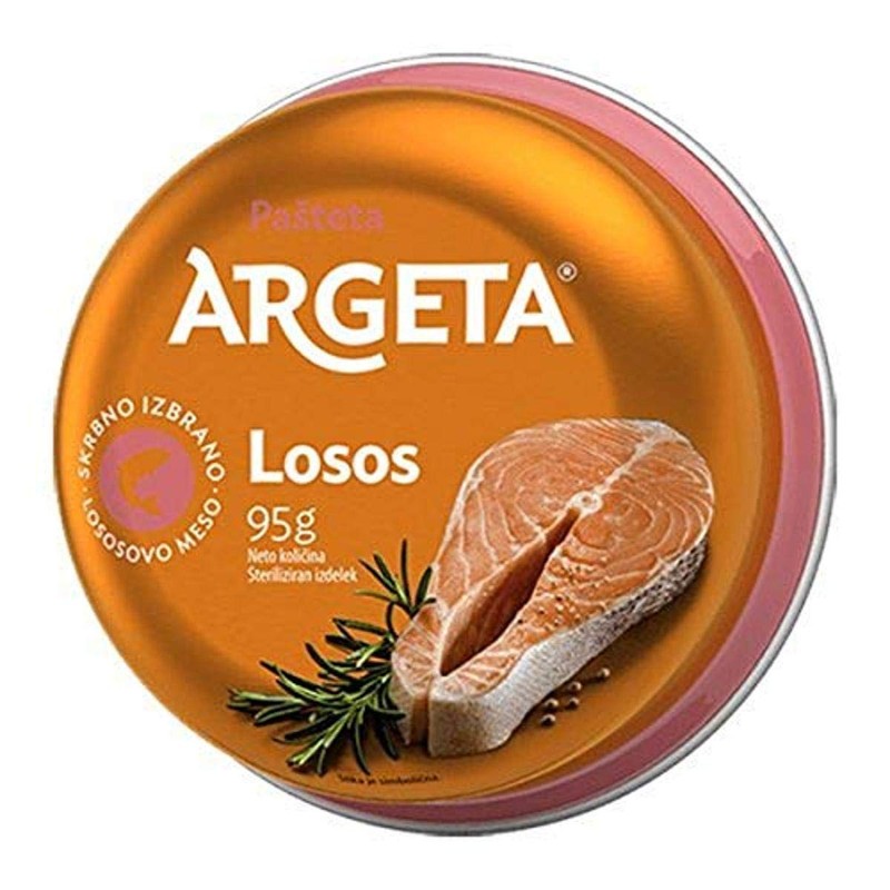 Argeta Tuna and Salmon Pate Pack of 4 From Europe