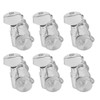 6Pcs Locking Guitar String Tuning Peg Metal Electric Sealed Tuner