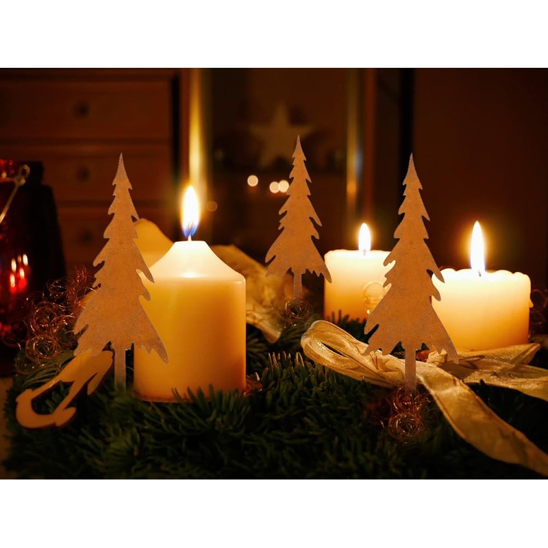 LB H&F Lilienburg Christmas Decoration Rust Metal Weatherproof