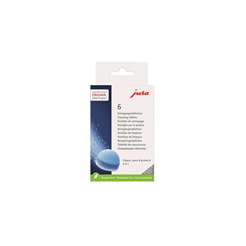 Jura Cleaning Tablets, Pack of 6