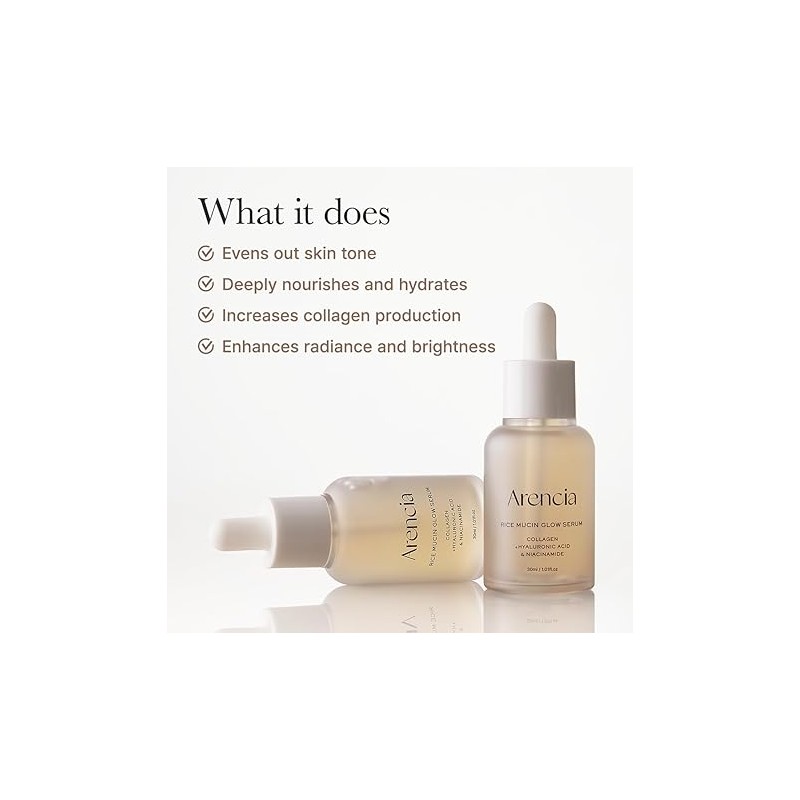 ARENCIA [ARENCIA]Rice Mucin Glow Serum 30ml