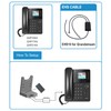 EHS Adapter Cable for Grandstream IP Phones and Jabra&VT Dect