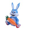 1.2 m Easter Inflatables Rabbit Cartoon Cute Fun Innovative Blow
