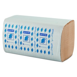 GEN SF5001K Single-Fold Paper Towels, 1-Ply, Kraft, 9" x 9-1/4", Kraft (Pack of 12)